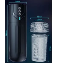 Özelmağaza CycloPulse Dönme ve Emiş Modlu Mastürbatör
