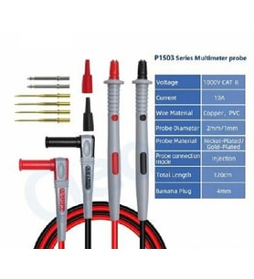 P1502B VE P1503 SERİSİ STANDART MULTİMETRE PROB SETİ
