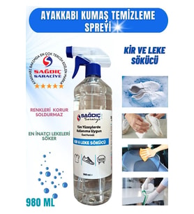 Sağdıç Saraciye Ayakkabı Ve Kumaş Temizleme Kir Leke Çıkarıcı Sprey hype78