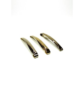 3 Adet Metal Klasik Saç Tokası Orijinal 9 cm