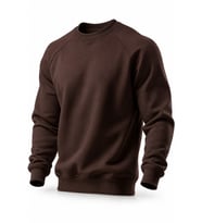 Ghassy Co. Erkek Bisiklet Yaka Spor Sweatshirt Basic Günlük Rahat Pamuklu Uzun Kollu Sweat