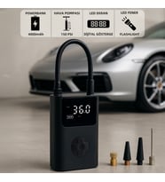 Mioji Mio 11 Plus 150PSI 4000mAh Taşınabilir Araba Hava Pompası (Siyah)