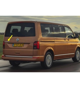 VW Transporter T6.5 2020-2022 Arka Bagaj Kapağı Caravelle Yazısı 7E9853687