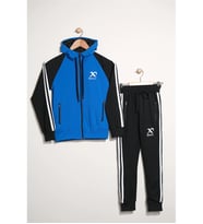 Unisex Dalgıç Kumaş Spor  Çocuk Eşofman Takımı ESF.2525 (Çok Renkli)
