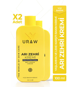 Arı Zehri Krem Seti  Kırışıklık ve Akne Karşıtı Yoğun Bakım 2’li Set