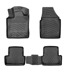 Nissan Qashqai 3D Paspas - Siyah  2006-2013 Arası