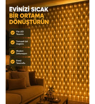 Ağ Şeklinde LED File Işık Dekoratif Ortam Aydınlatma Bahçe Balkon Süsü