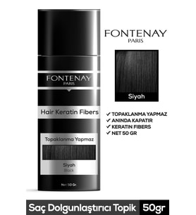 FONTENAY TOPİK KERATİN FIBERS SİYAH
