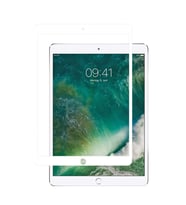Apple iPad Pro 10.5 (7.nesil) Ekran Koruyucu Tam Kaplayan HD Seramik Nano Cam? BEYAZ (Renksiz)