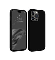 Apple İphone 15 Pro Max Kılıf First Silikon - Siyah