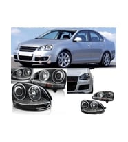 Vw Jetta 2005-2010 Bigzenon Özellikli Krom R32 Ön Far