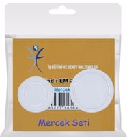 Optik Mini Mercek Seti 2'li Set Büyük ve Küçük 3cm ve 4cm Plastik