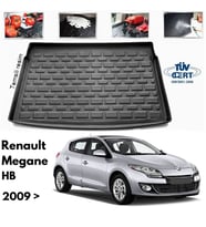 Renault Megane 3 HB Bagaj Havuzu Paspası 2009-2015