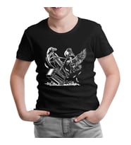 Hammer and the Crows Siyah Çocuk Tshirt