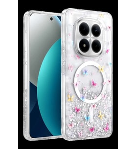 Onegif Redmi Note 15 Pro 5G Misk Simli Magsafe Kapak - Desen 4