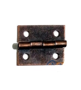 Tavla Menteşesi 3cm, No:1/4 - Oksit, 120 Adet