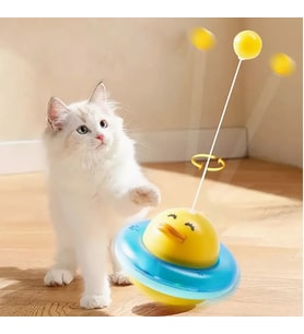 UFO Şekilli Ördek Kedi Oyuncağı