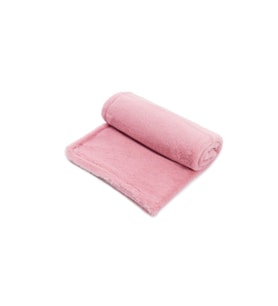 Yumuşak ve şık pembe köpek battaniyesi 100x70cm, konfor ve şıklık sağlar