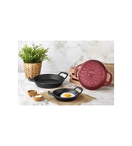 Iron Granit Döküm Yumurta Sahanı 16 cm