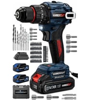 PROFOSYONEL 21V3AH KÖMÜRSÜZ MOTOR DARBELİ ÇİFT BATARYA 84PARÇA UÇ SETİ HEDİ