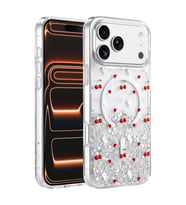 Onegif iPhone 17 Pro Max Misk Simli Magsafe Kapak - Desen 5
