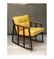 Sallanan Sandalye Tv Koltuğu Kafe-balkon-mutfak-berjer-ofis-salon Sallanır Tekli Koltuk