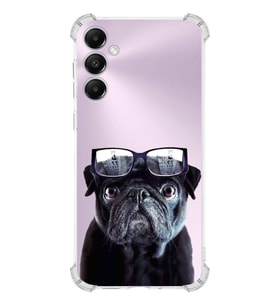 PrintiFy Samsung Galaxy A05S Uyumlu Köpek 3 Baskılı Şeffaf Köşe Korumalı Antişok Kılıf