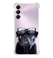 PrintiFy Samsung Galaxy A05S Uyumlu Köpek 3 Baskılı Şeffaf Köşe Korumalı Antişok Kılıf