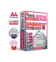 2026 YÖKDİL Fransızca SOSYAL BİLİMLER ÖSYM Çıkmış Soru Tıpkı Basım 7li Deneme Paketi