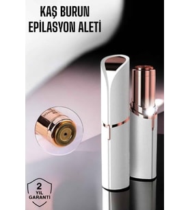 Taşınabilir ve Şık Yüz Kaş Epilatörü Hassas Ciltlere Özel