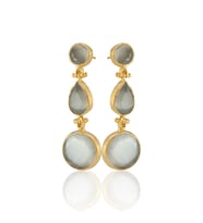 Kadir Jewellery 22 Ayar Altın Kaplama Vintage Küpe -El İşçiliği Ve Hipoalerjenik Küpe