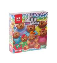 PRS 32705 The Bear Family Pre School Puzzle -NessiWorldPuzzle