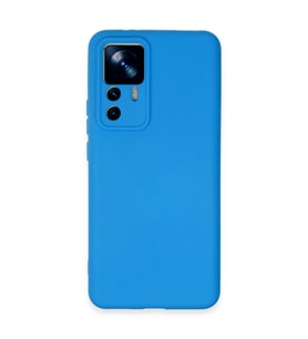 Xiaomi Mi 12t Pro Kılıf Nano İçi Kadife Silikon - Mavi