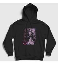Presmono Unisex Siyah Alucard Anime Castlevania Kapüşonlu Sweatshirt 463190tt