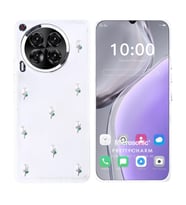 Microsonic TECNO Camon 30 Kılıf PrettyCharm Tulip (Yeşil)