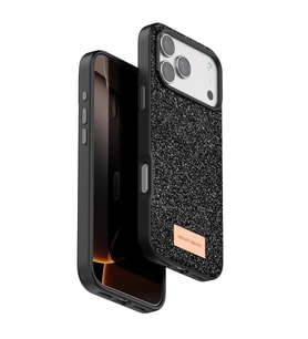 Onegif İphone 17 Bright Simli Kapak - Siyah