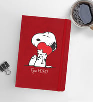 Kişiye Özel 13x21 Kırmızı Defter-4