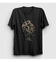 Presmono Unisex Siyah Aemond Targaryen House Of The Dragon T-Shirt 478847tt