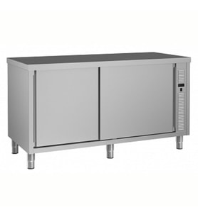 Electrolux Professional Sıcaklık Dolabı, 1 Ara Raf Ve 2 Kayar Kapılı, (6 Ayaklı) - 1600mm TC1600EN