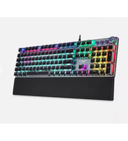 TechTic Aula F2088 Mekanik Klavye Makro Tuşlu Rgb Oyun Klavyesi Mavi Switch Gökkuşağı Aydınlatmalı