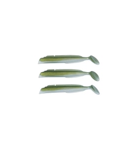Fujin Salt Nature Eel Body 13cm x3 Silikon Yem Gövde Sahte Balık