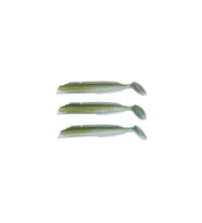 Fujin Salt Nature Eel Body 13cm x3 Silikon Yem Gövde Sahte Balık