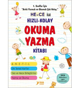Hece ile Hızlı Kolay Okuma Yazma Kitabı