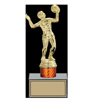 ODAK KUPA - Figürlü Kupalar - Voleybol Kadın Figürlü Kupalar FG-003 C - 21 cm