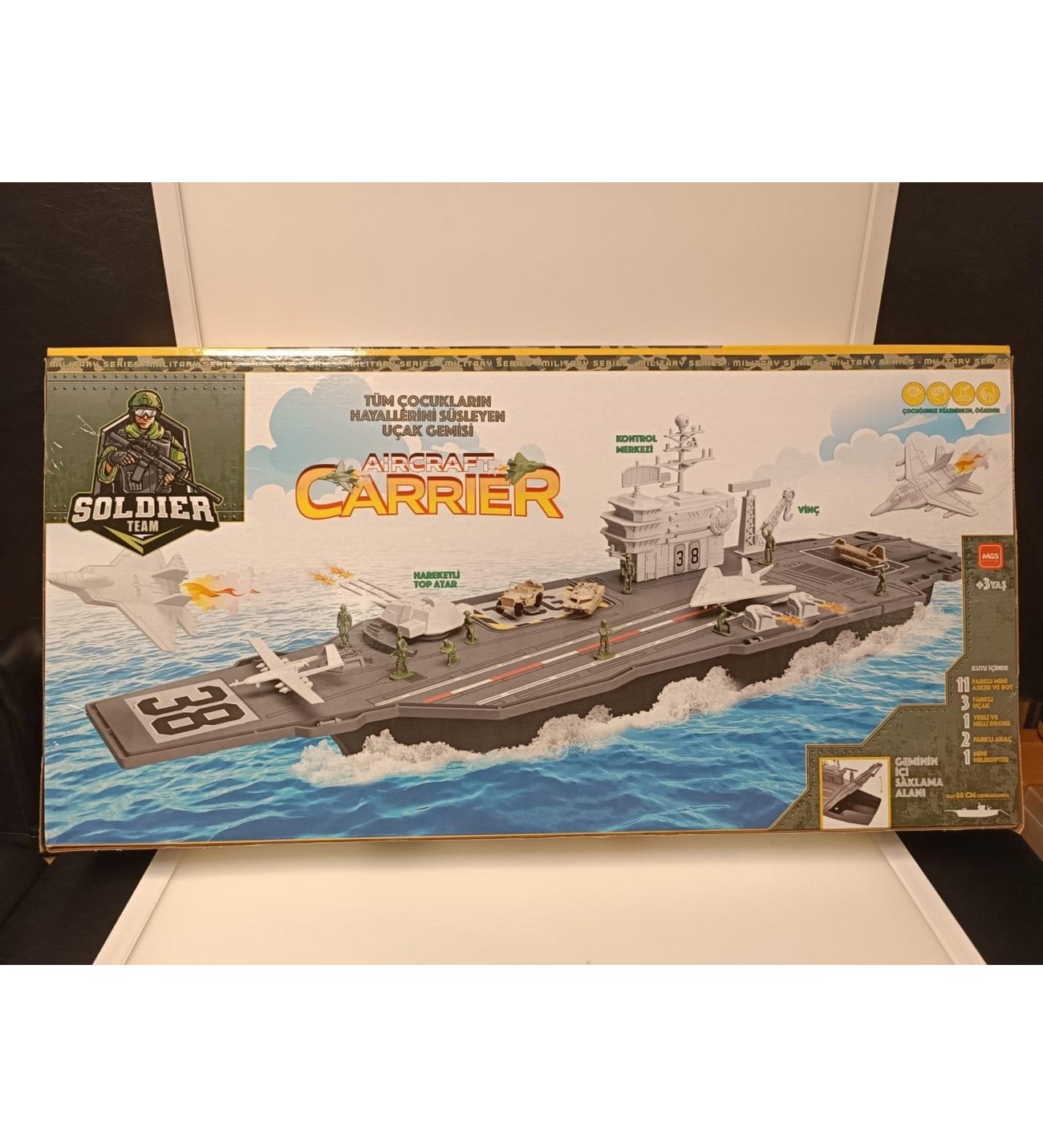 チャレンジ　米空軍　5枚セット Soldier Team Uçak Gemisi Oyuncak 5951