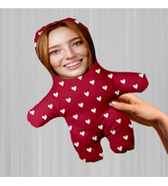 Motto Gift Sevgiliye Özel Fotoğraflı Canım Aşkım Peluş Oyuncak Kırmızı 531034