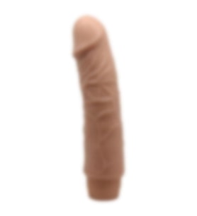 River World 20 cm'lik Titreşimli ve Güçlü Vibratör Realistik Pe nis Dildo