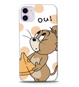 iPhone 12 Mini Tom ve Jerry Lansman Telefon Kılıfı (Standart)