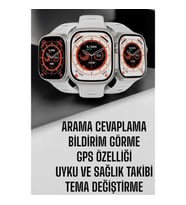 Mey İthalat® Akıllı Saat Nabız Ölçebilen Yeni Nesil GPS ve Adımsayar Özelliği
