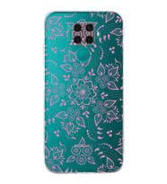 Huawei Mate 30 Lite  Kamera korumalı Kapak Nostalji Desen Tasarımlı  Şeffaf Kılıf